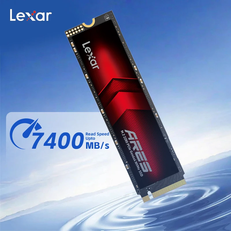 Unidad de Estado Sólido Interna Lexar de 7400 MB/s, 512 GB, 1 TB, 2 TB, 4 TB, PCIe 4.0x4 NVMe M.2 2280, Disco Duro de Estado Sólido para PC Gamer
