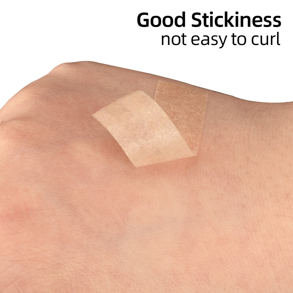 

5Pcs Practice Skin Fixing Tape Breathable Paper Desk Mat Salon Makeup Cosmetology Use Safe Material Portable Size