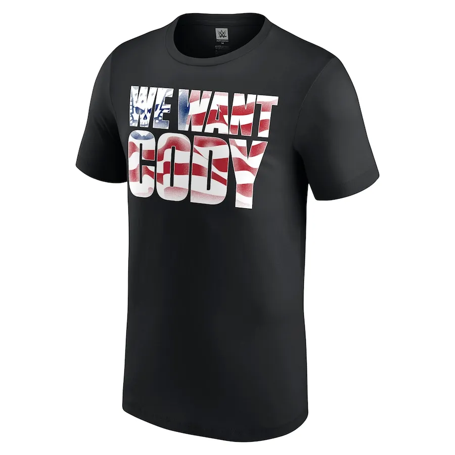 

Men's Black Cody Rhodes T-shirts Are Classic Simple Stylish Sweat Absorbing And Breathable Suitable For Daily Casual Sports