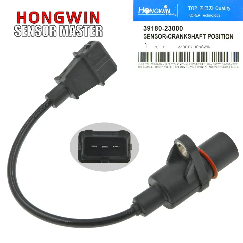 New Crankshaft Position Sensor Car Accessoris 39180-23000 3918022050 For Hyundai Accent Tiburon Elantra 1.5L 1.8L 2.0L 1995-2001