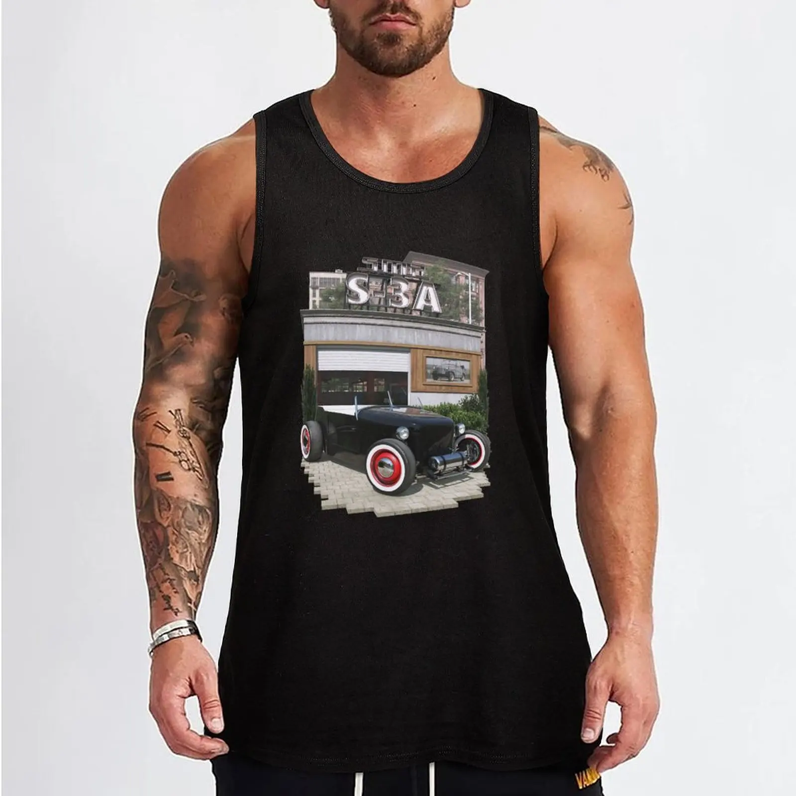 SMZ S-ZA Hot Rod Day Tank Top fitness sexy clothes men