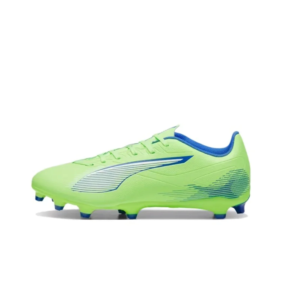 PUMA Ultra 5 Play Soccer Shoes Men's Green Blue 107689-03