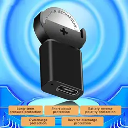 Rechargeable Batteries Power Charger for LIR2032,LIR1632,LIR2025,LIR2016,LIR2032H Li-Ion Coin Button Cells Charger M5C2