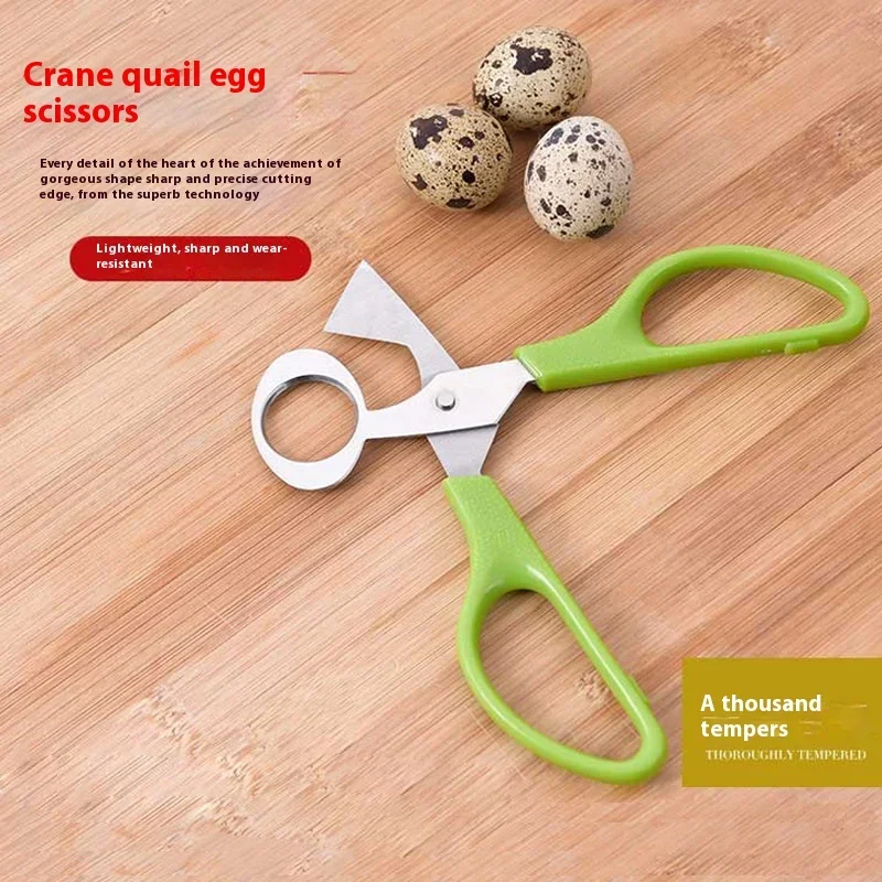 

Utility Tools Stainless Steel Quail Egg Scissors Egg Sanding Manual Kitchen Accessories Kitchen Items