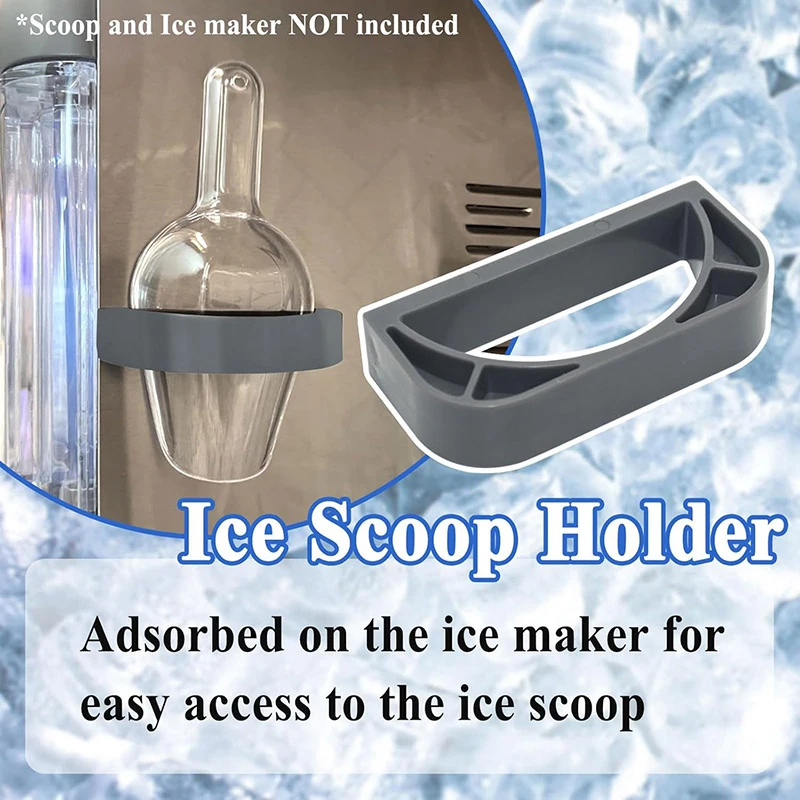 Ice Scoop Holder Refrigerator Ice Cream Scoop Holder Proper Placement Accessory Nice And Easy To Clean Appliances Scoop Caddy