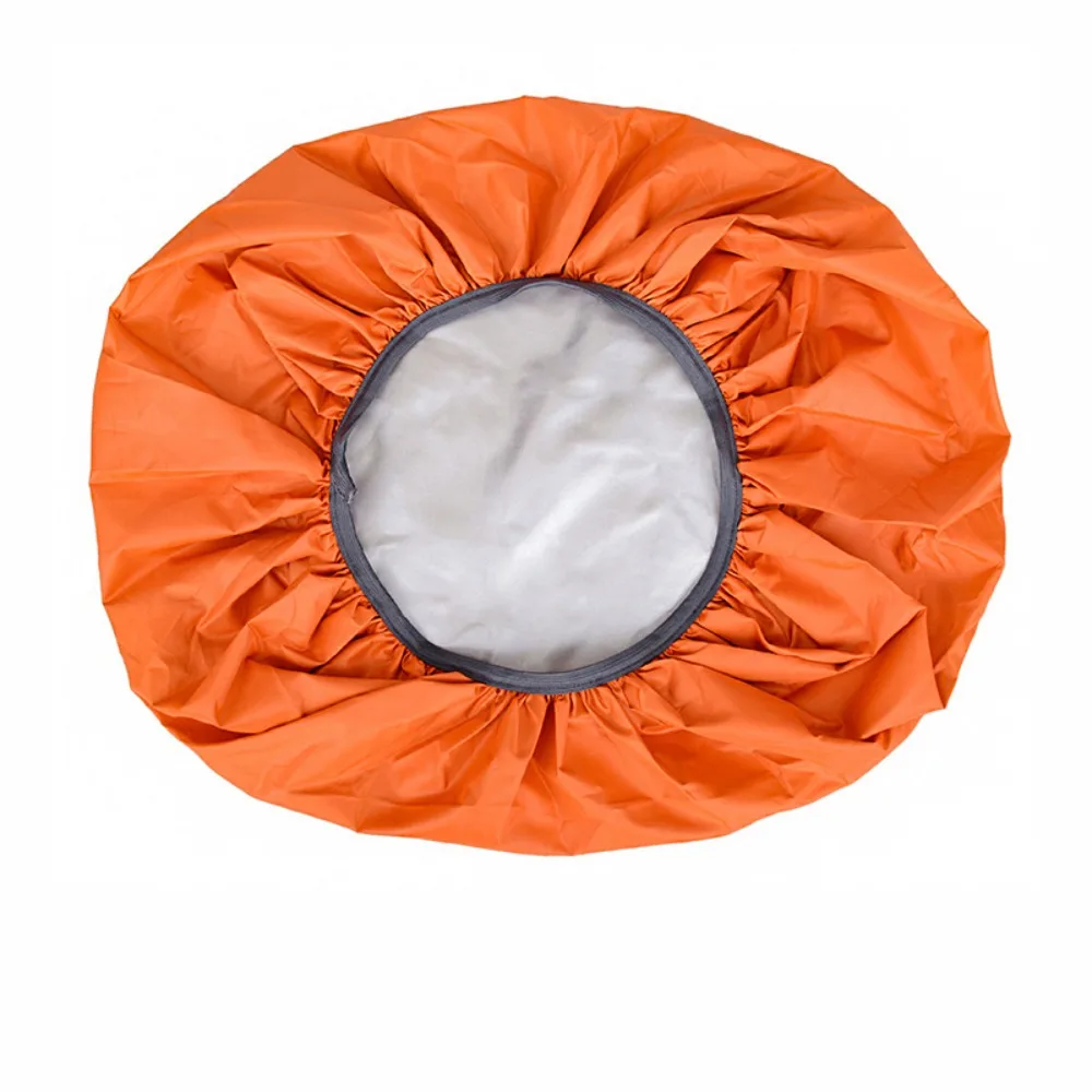 New Waterproof Backpack Rain Cover Adjustable Elastic Strap Lightweight Rain Cover Dustproof Backpack Cover Camping