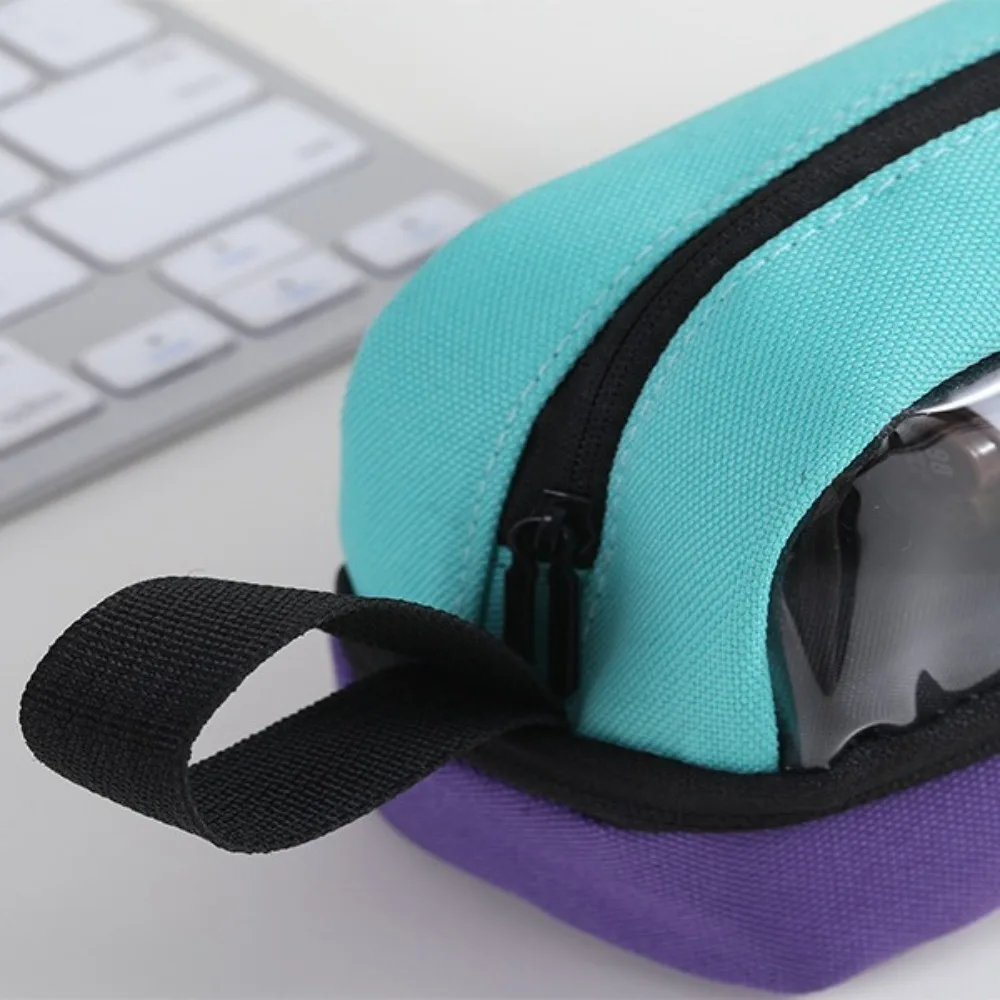 

Fashion Canvas Stationery Bag Multi Layer Large Capacity Pencil Case School Supplies Students Makeup Storage Bag Signature