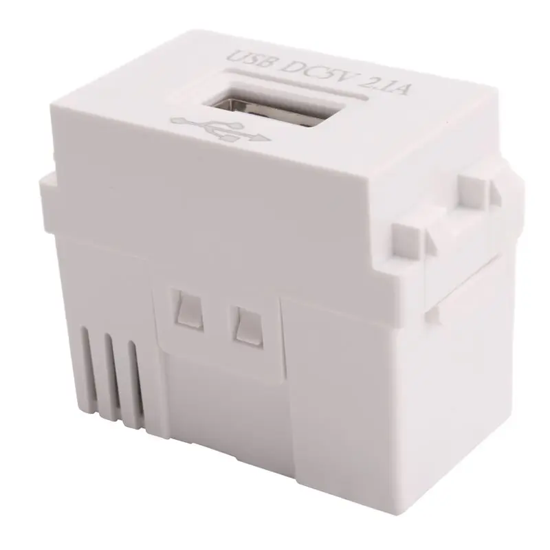 Daily Sale Mobile Phone Charging Panel USB Power Module 2.1A USB Charging Power Socket Switching Adapter 1 PCS
