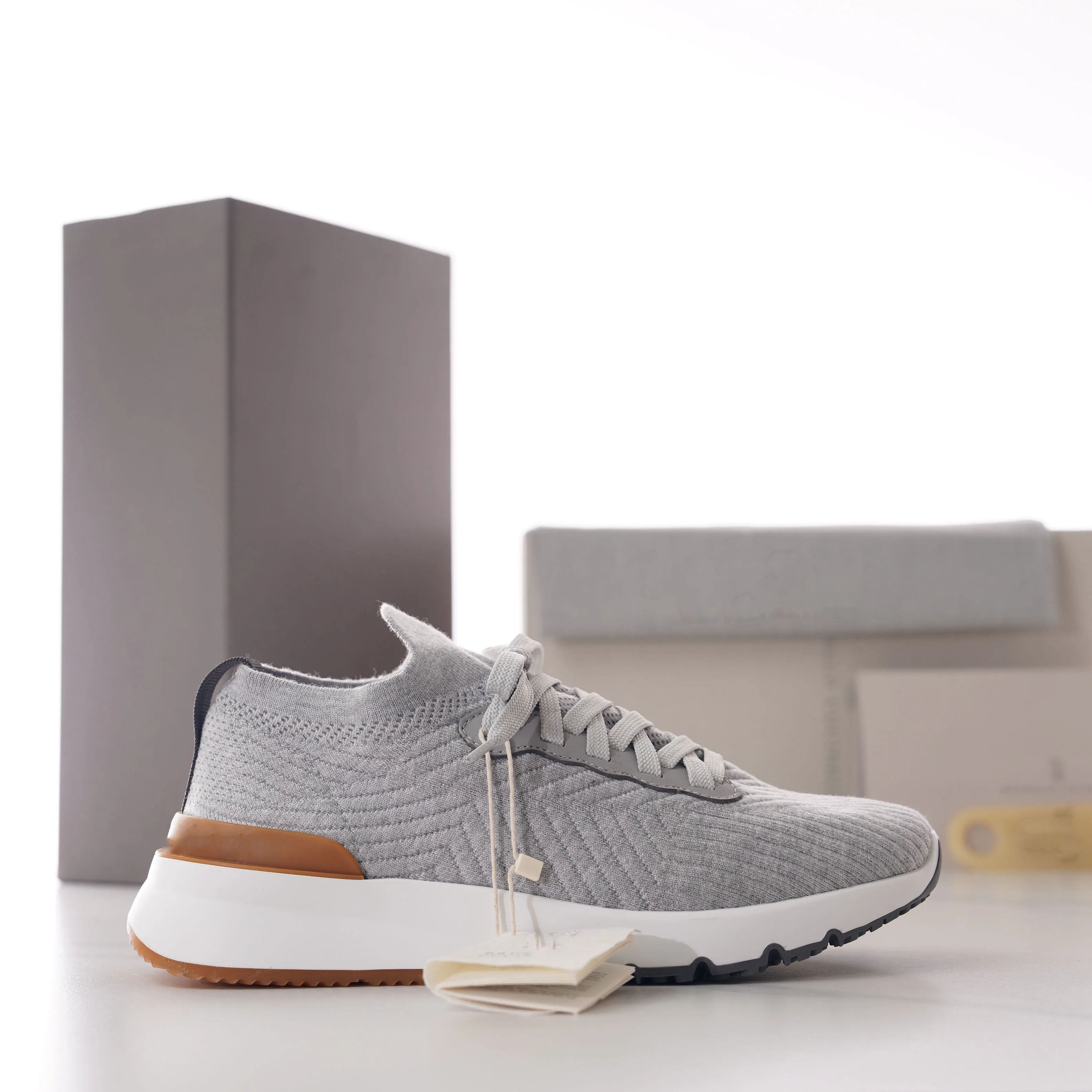 2026 Spring Summer Men Fashion Knit Sneakers Lightweight Breathable Daily Casual Sports Running Shoes_vogvips.com