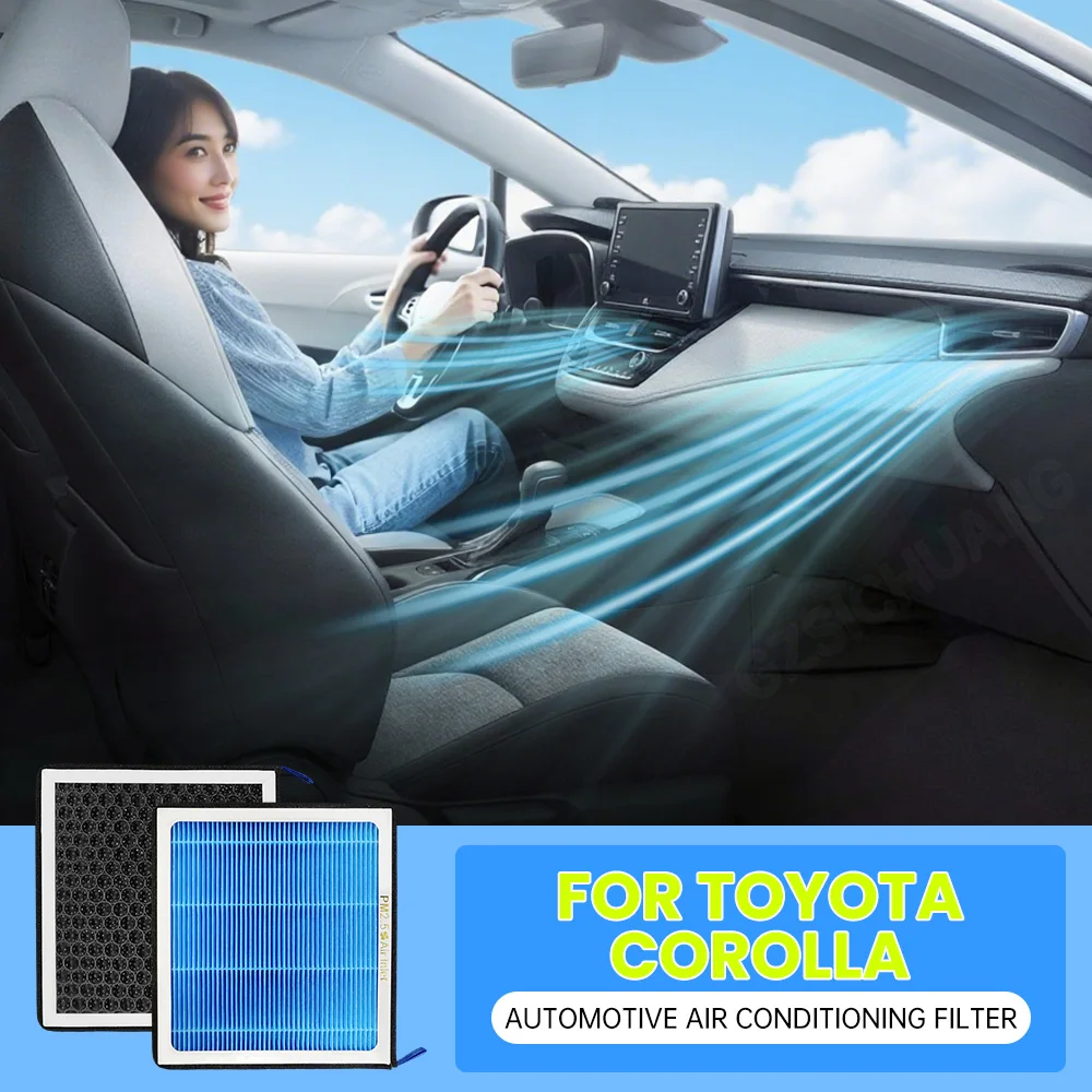 

Car Air Conditioning Filter Element For Toyota Corolla 2009-2018 2019 High Flow Air Filter Air Conditioning Filter Replacement