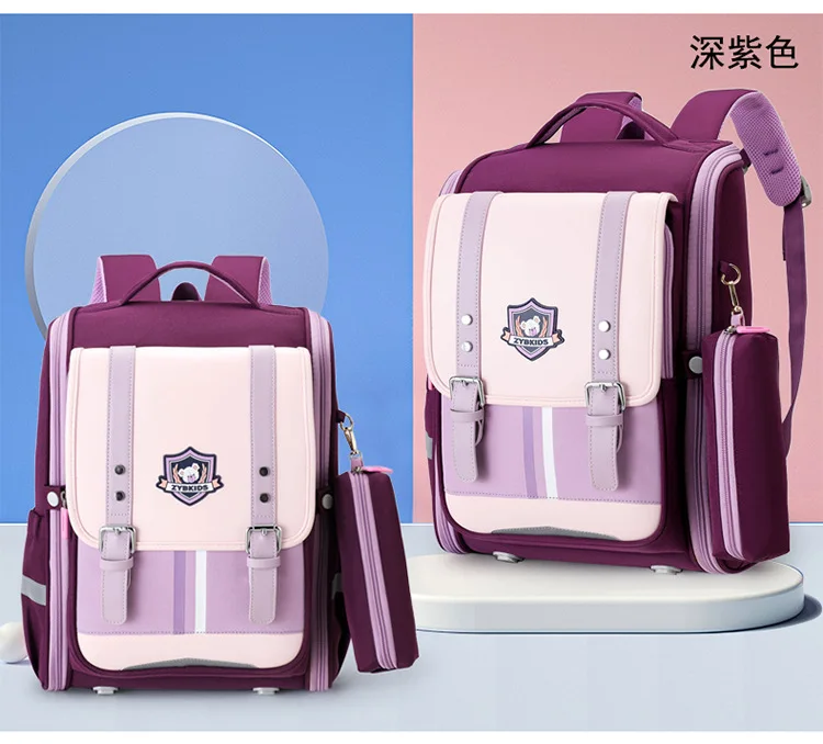 Children's Schoolbag Primary School Student Large Capacity Lightweight Super Light Spine Protection Cinnamoroll Girls