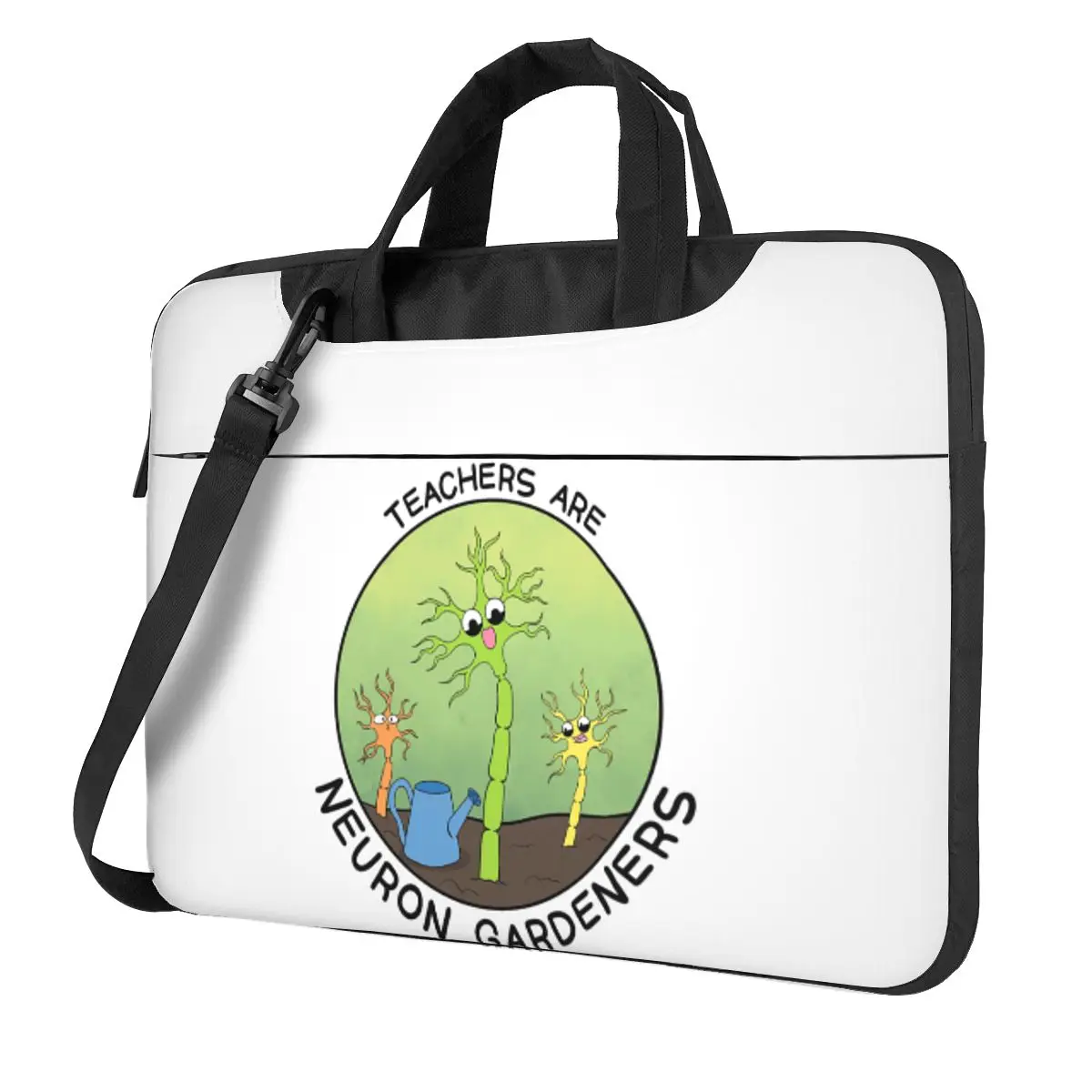 

Сумка для ноутбука Teachers Are Neuron Gardeners через плечо, сумка для компьютера 13, 14, 15,6 дюймов, чехол для ноутбука Macbook Pro Lenovo