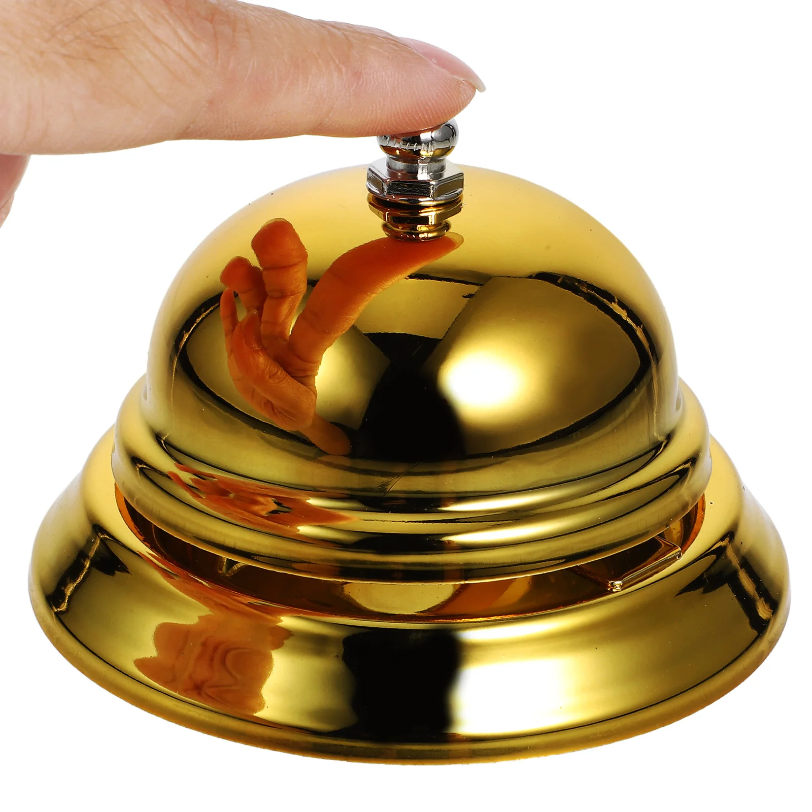 Music Bell Game Ringing Alloy Call Doorbell Wireless Pet Hands Press Restaurant Service Elderly Card Holder