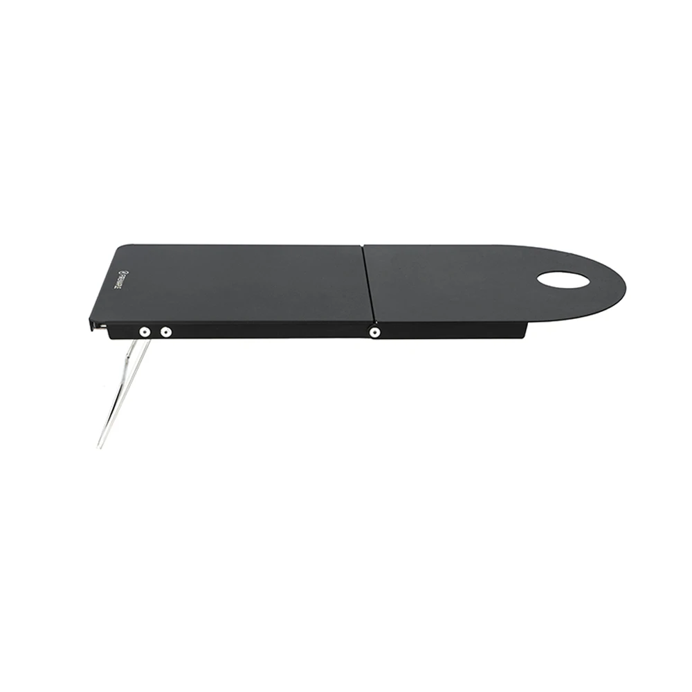 Mesa ultraligera de gasolina y arce de fuego, escritorio de aluminio plegable portátil para senderismo en solitario, Camping, viaje, quemador de Gas, mesa de estante 191g