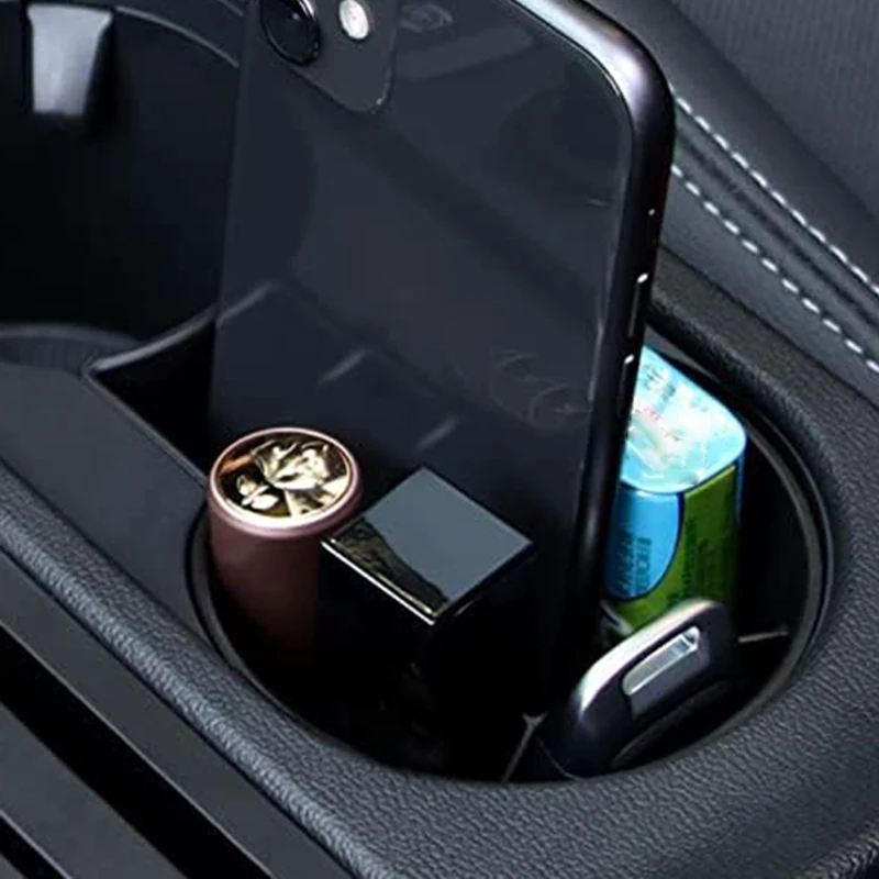 For Audi A3 8Y 2020 2021 2022 2023 2024 Middle Console Automatic EPB Electric Handbrake Cup Holder Storage Box Tray Organizer