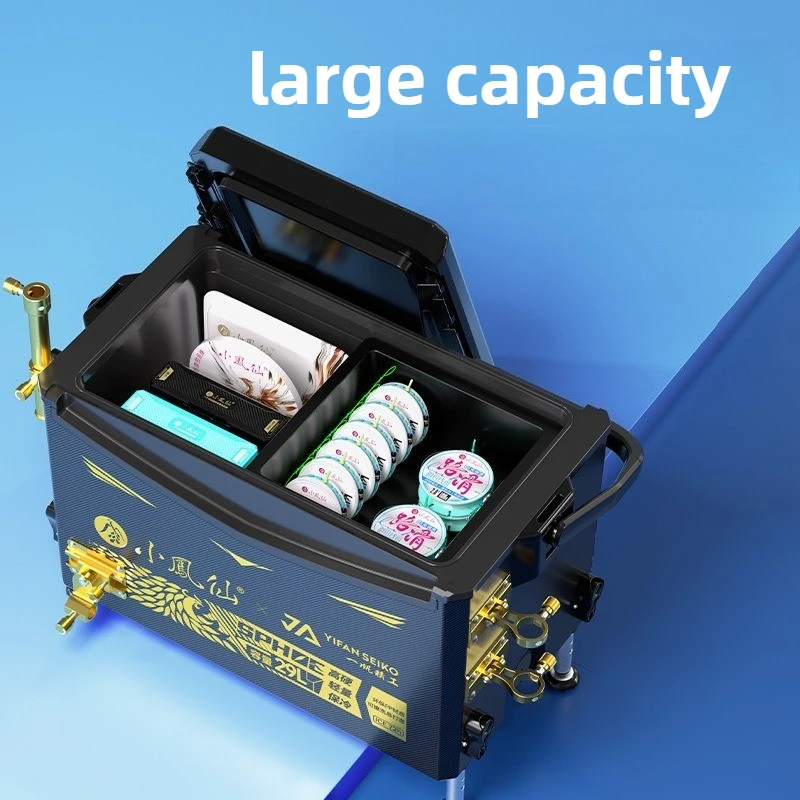 Lightweight Toolbox Fishing Tackle Boxes Fishing Accessories Lures Storage Box Multifunctional Organizer Boxes Large Capacity