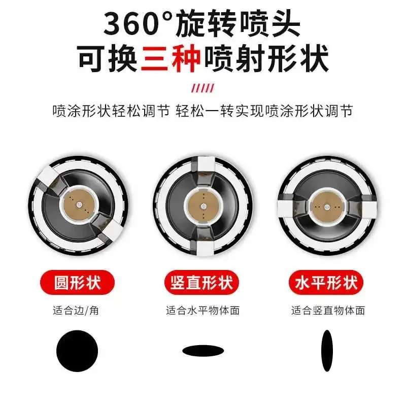 Upper and lower pots Small high atomization w71 paint gun Car pneumatic paint spray gun