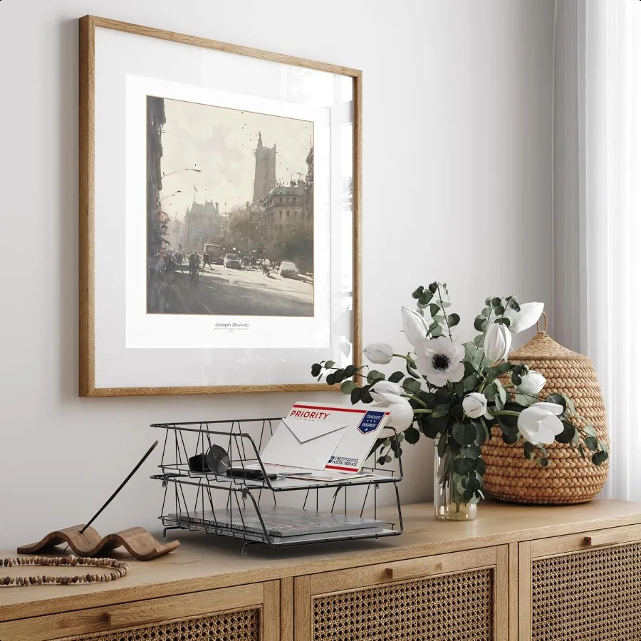 Простая посуда, штабелируемый настольный лоток для документов, писем с проволочной сеткой-вкладышем, 3 упаковки, черный