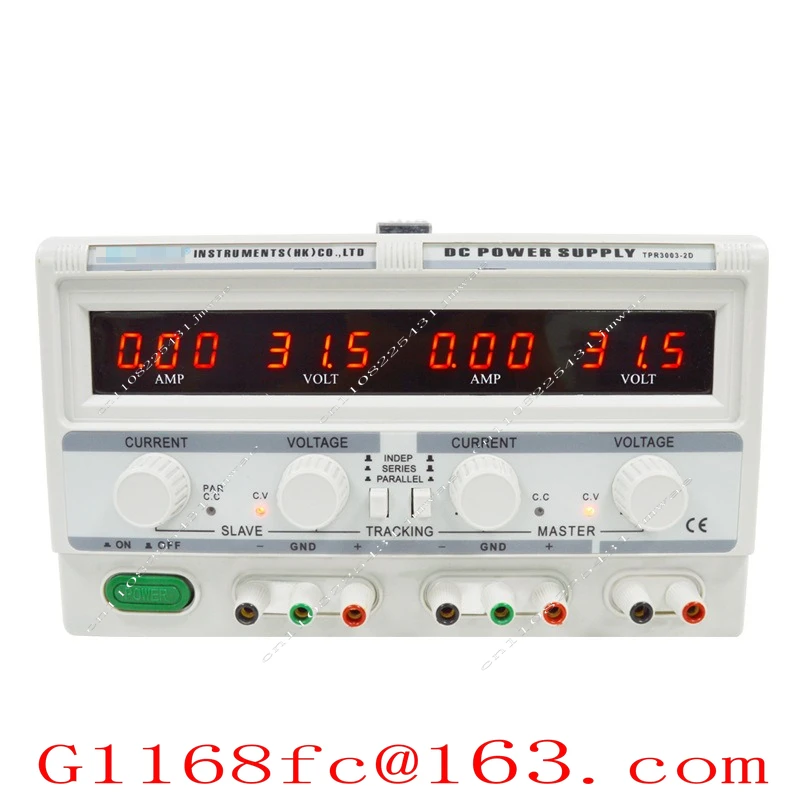 Adjustable Linear DC Power Sup - огляд і ціна Dual Channel Linear Power Supply 30V 5A