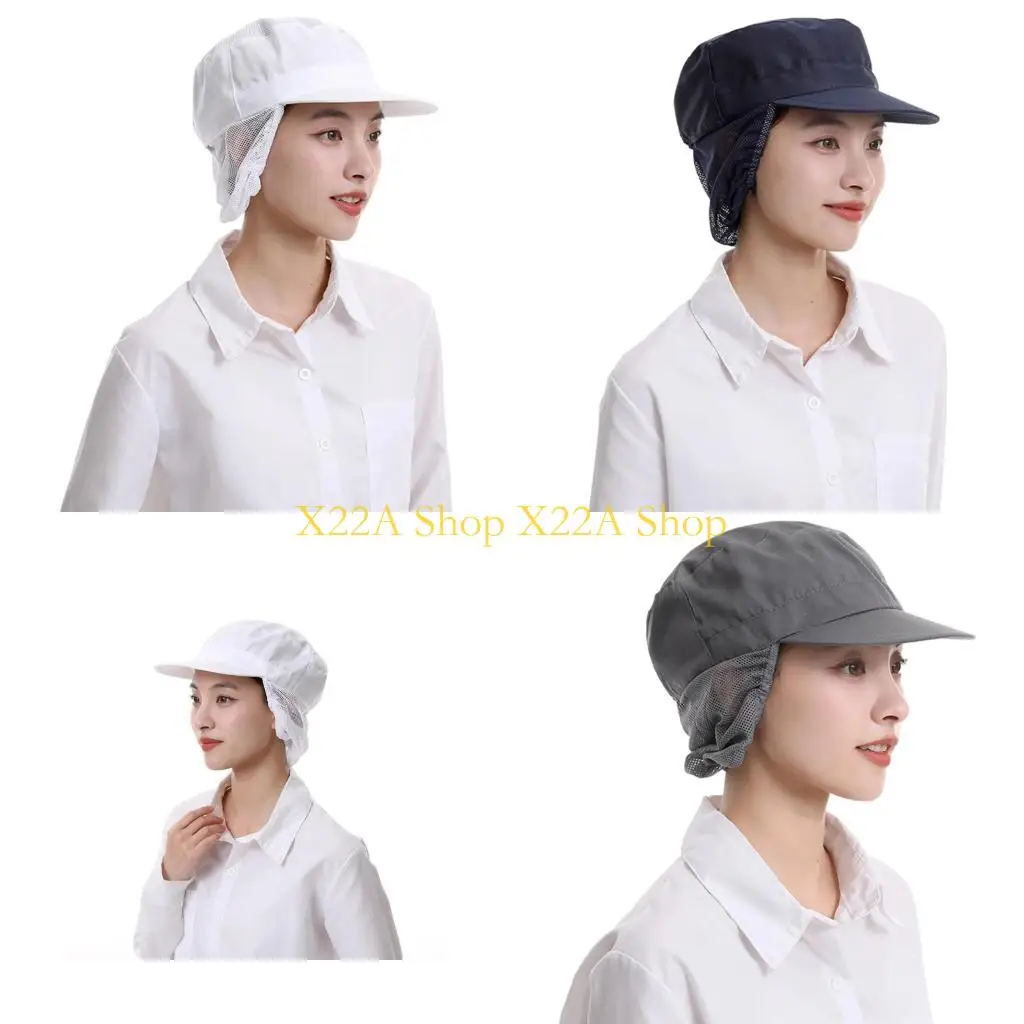 Unique Convenient Headwear for Cook Breathable Hairnet Chefs Bonnet for Adult/Kids