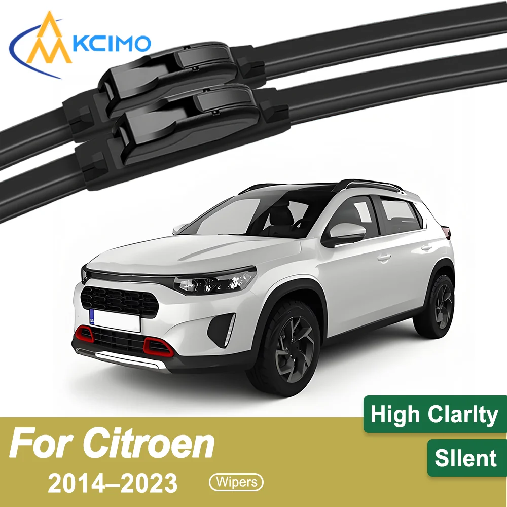 

2-Pack Superior Wiper Blades for Citroen C3-XR 2014–2023 All-Season Durable Quiet Wiping Uninterrupted Visibility