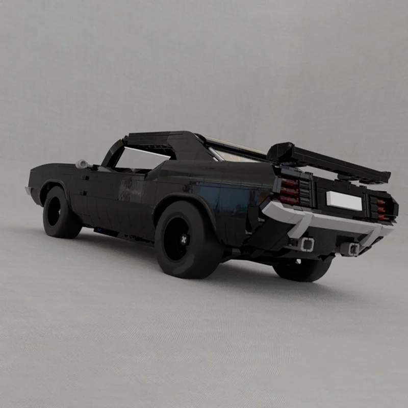 1507 قطعة MOC CUDA Black Creator Experted نموذج اللبنات العمارة تجميع هدية الكريسماس ألعاب إبداعية تعليم الأطفال #4