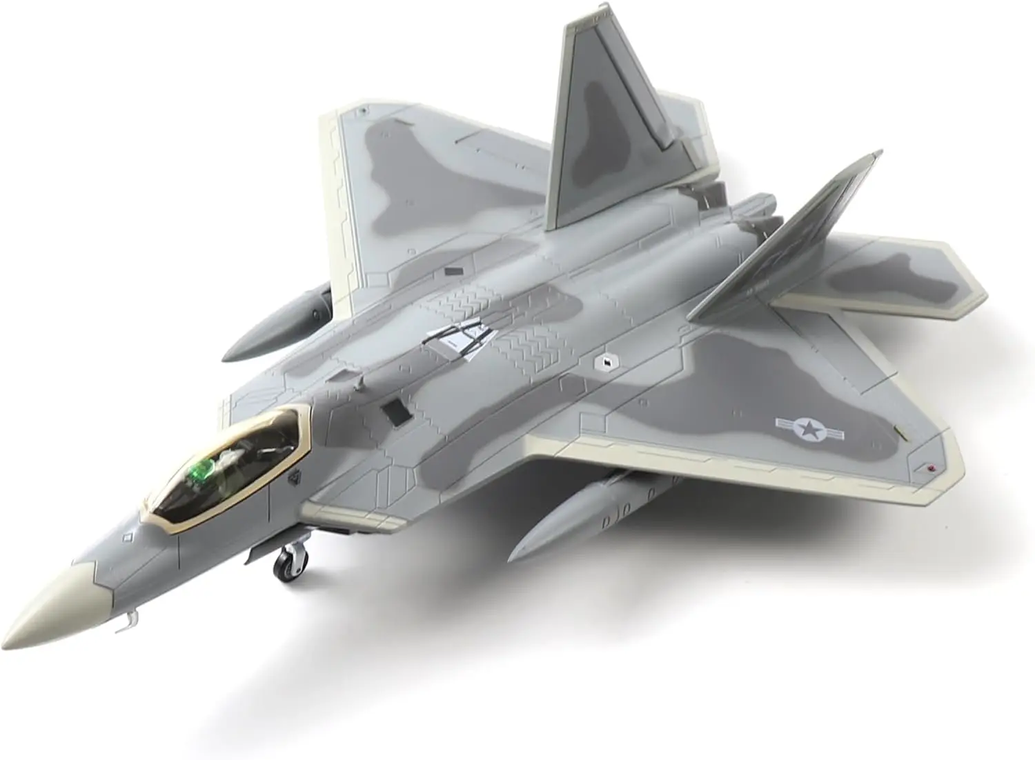 Classic USA F22 Raptor Fighter Attack Pre-Build Model 1:72 Aircraft Alloy Diecast Airplane Military Display Model Aircraft