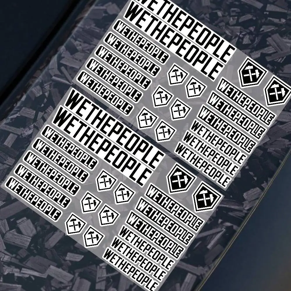 1PC Bike Motorcycle Car Locomotive Reflective Laser Sticker Styling Vinyl Decal Stickers Decoration FOR W-WETHEPEOPLE