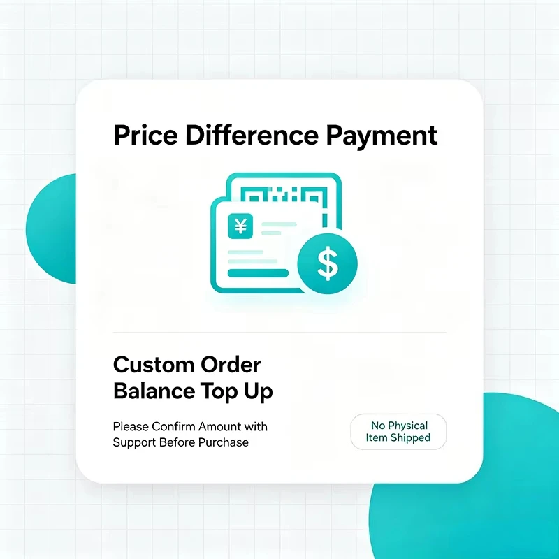 Price Difference Supplementary Payment Link, Custom Order Extra Fee