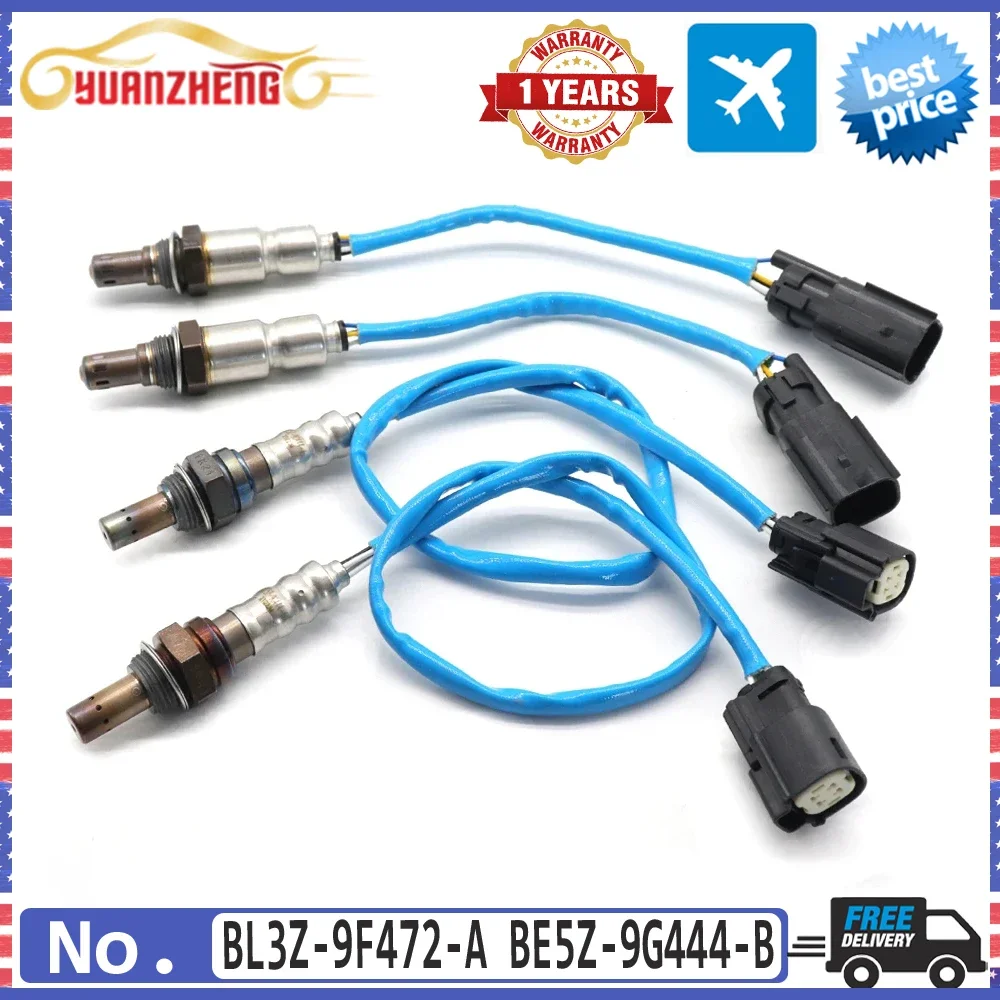 

4PCS Downstream Upstream Air Fuel Ratio Lambda O2 Oxygen Sensor for Ford Explorer 3.5L Escape 3.3L BL3Z-9F472-A BE5Z-9G444-B