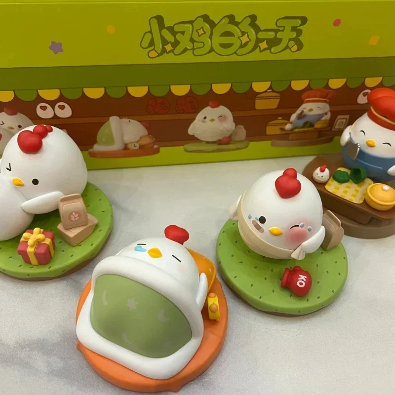 SAMI STUDIO A Day in The Life of A Chick Official Series Blind Box Cute Anime Model Mystery Box Collection Toys Surprise Gift