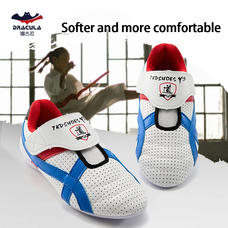 

Taekwondo Shoes for Kids, Boys' Sanda Specialized Shoes, Professional Martial Arts Shoes, Girls' and Adults' Training Shoes