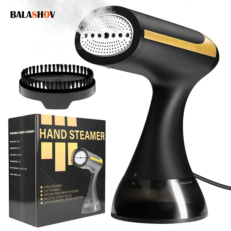 Machine à repasser à main 1500W, cuiseur vapeur pour vêtements, vapeur domestique à chaleur rapide, pour tissus, pour la maison et les voyages