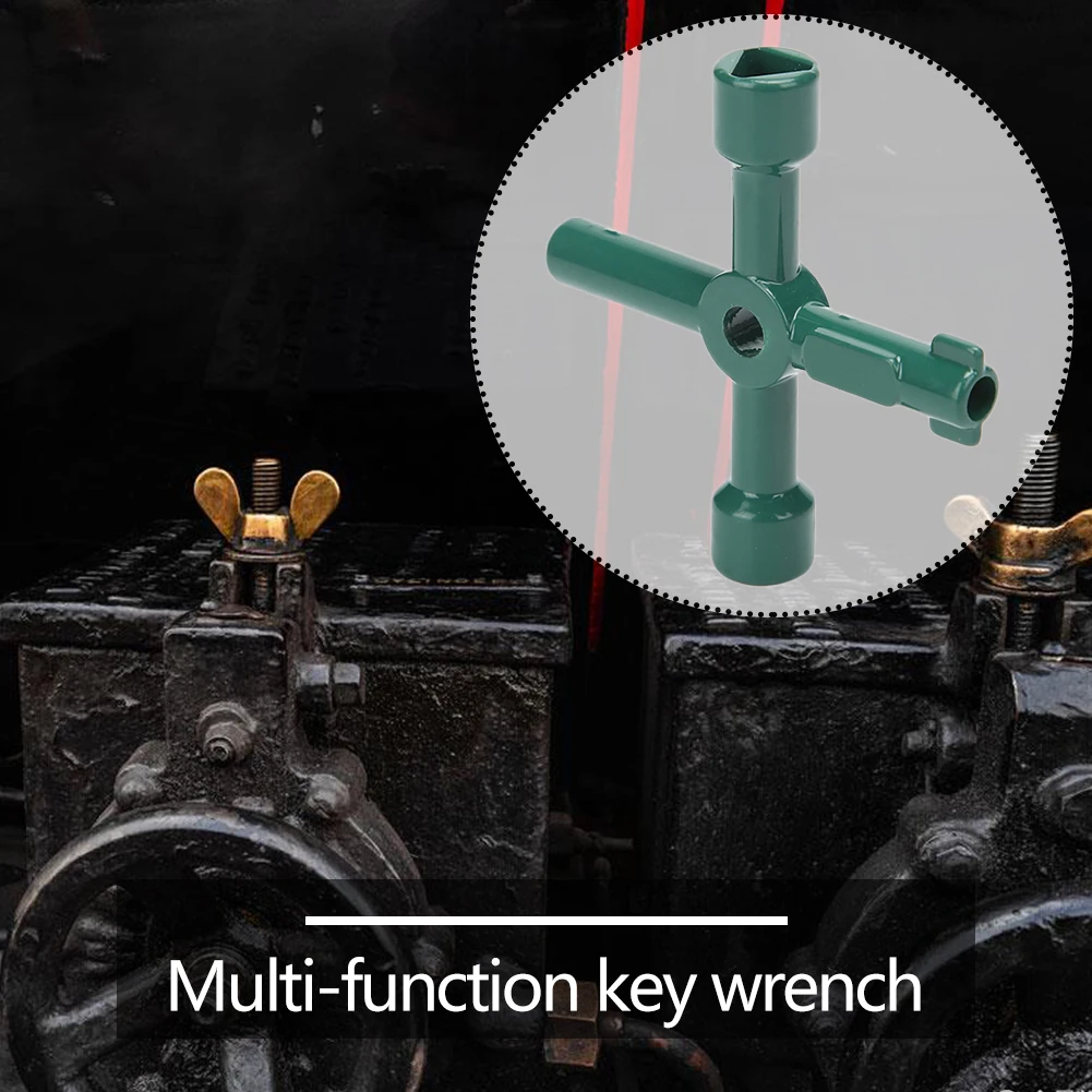 Universal Multi-function Triangle Wrench Key Square Key Spanner Cabinets Tool