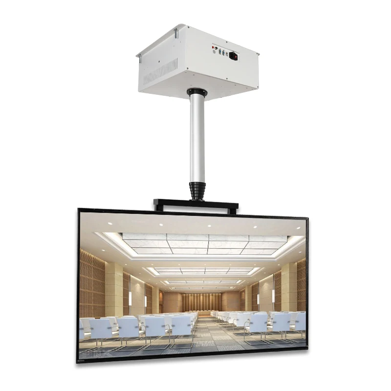 Remote Control 42-60 Inch TV Lift Curved Plasma Motorized TV Mount Monitor Lift Projector Mounts