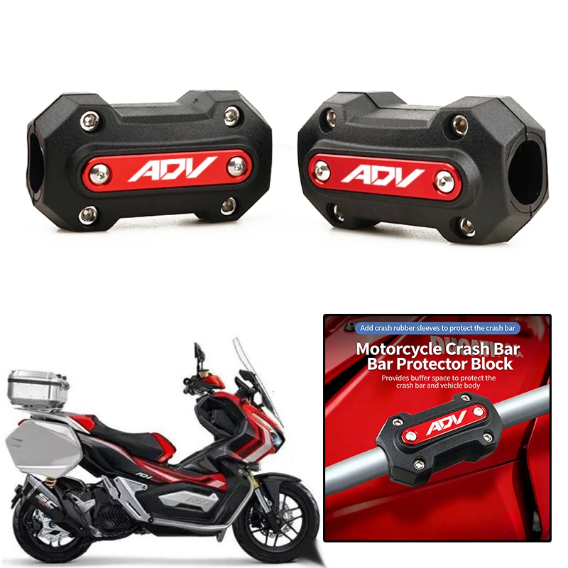 

For HONDA ADV 350 2025 ADV 150 ADV150 ADV160 ADV 150 160 350 Motorcycle Engine Guard Bumper Protection Decorative Block ADV 350