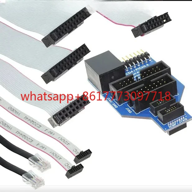 AC102015 UNIVERSAL ADAPTER BOARD ICD4 ICD5 ICSP/JTAG pickit5 PICKIT4 2.54 1.27mm 20pin 10PIN J-LINK Atmel-ICE AT91SAM-ICE TC2030