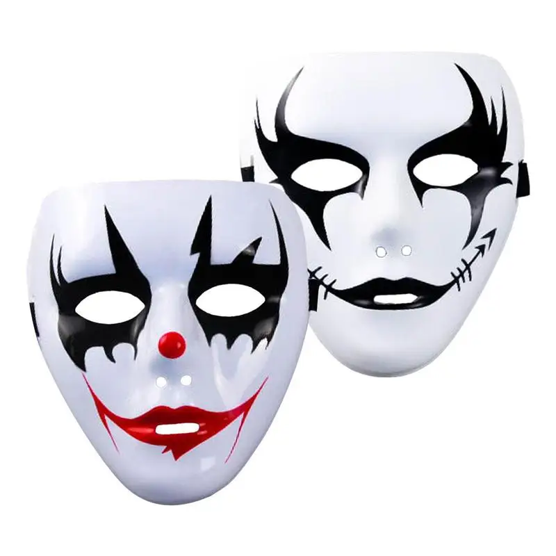 Street dance DIY full face mask Halloween costume party props impersonator Men and Women Hip Hop Face Cover Halloween Role Play