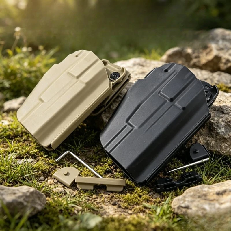 

579 Tactical Carry Holster, Outdoor Adjustable Nylon Waist Holster, Fit G17 M92 1911 P226, Easy Pull Carry Cover