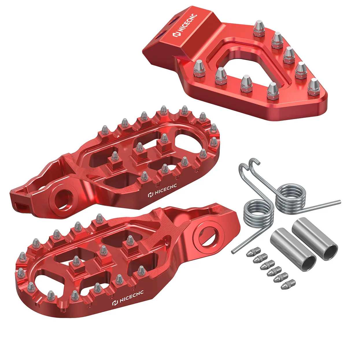 AliExpress NICECNC For 2025 2024 Stark Varg EX Offset Foot Pegs Footrests Enlarged Brake Pedal Tip Kit For Stark Varg EX Electric Dirt Bike