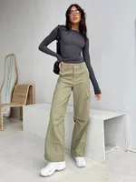Économie décontractés à manches longues pour femmes, pulls Slim Fit, t-shirts basiques, t-shirts Streetwear pour femmes, printemps, automne 6