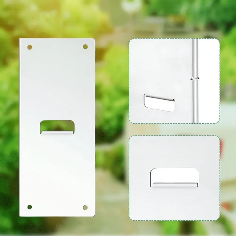 304 Stainless Steel Fence Post Extender 4x4 Wood Post Support Bracket Outdoor Mailbox Post Height Extension Connector