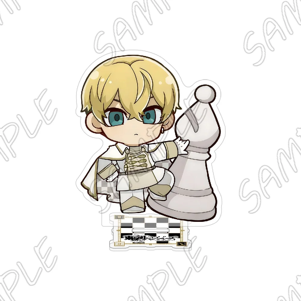 Tokyo Revengers Anime Acrylic Stand 10cm Figure Chess Ver Chibi Mikey Draken Chifuyu Baji Desk Decor Gift Keychain view 4