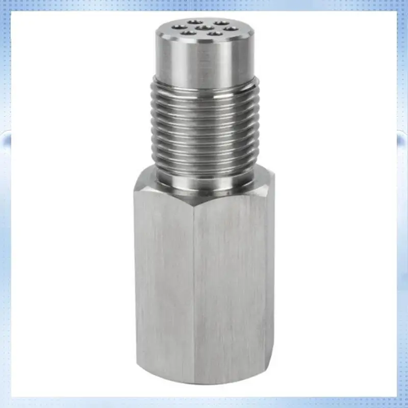 

NEW-Durable M18x1.5 Stainless Steel Oxygen Sensor Connector, Ideal O2 Sensor Expander For Auto Accessories