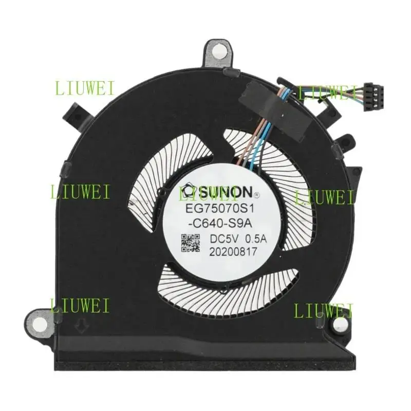 

Для Pavilion 15-ec0001ca 15-ec0003ca 15-ec0000 охлаждающий вентилятор процессора/GPU (*:*)