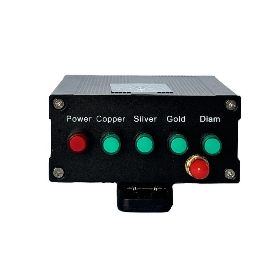 AKS Plus Automatic High-Range 3D Underground Metal Detector Long Screen Machine for Deep Gold Silver Diamond Treasure Search