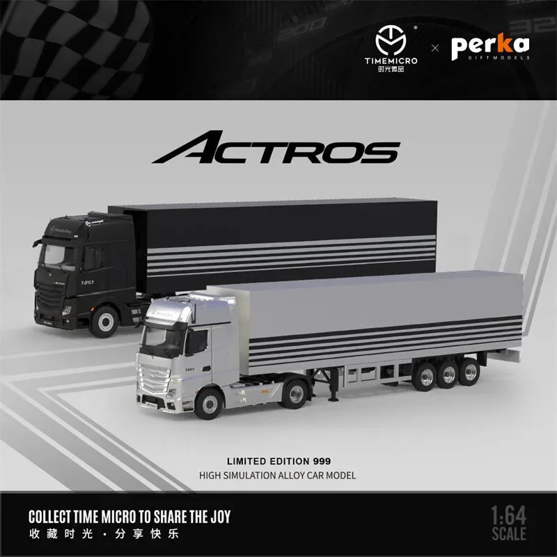 

Литые модели автомобилей TimeMicro x Perka 1:64 Actros