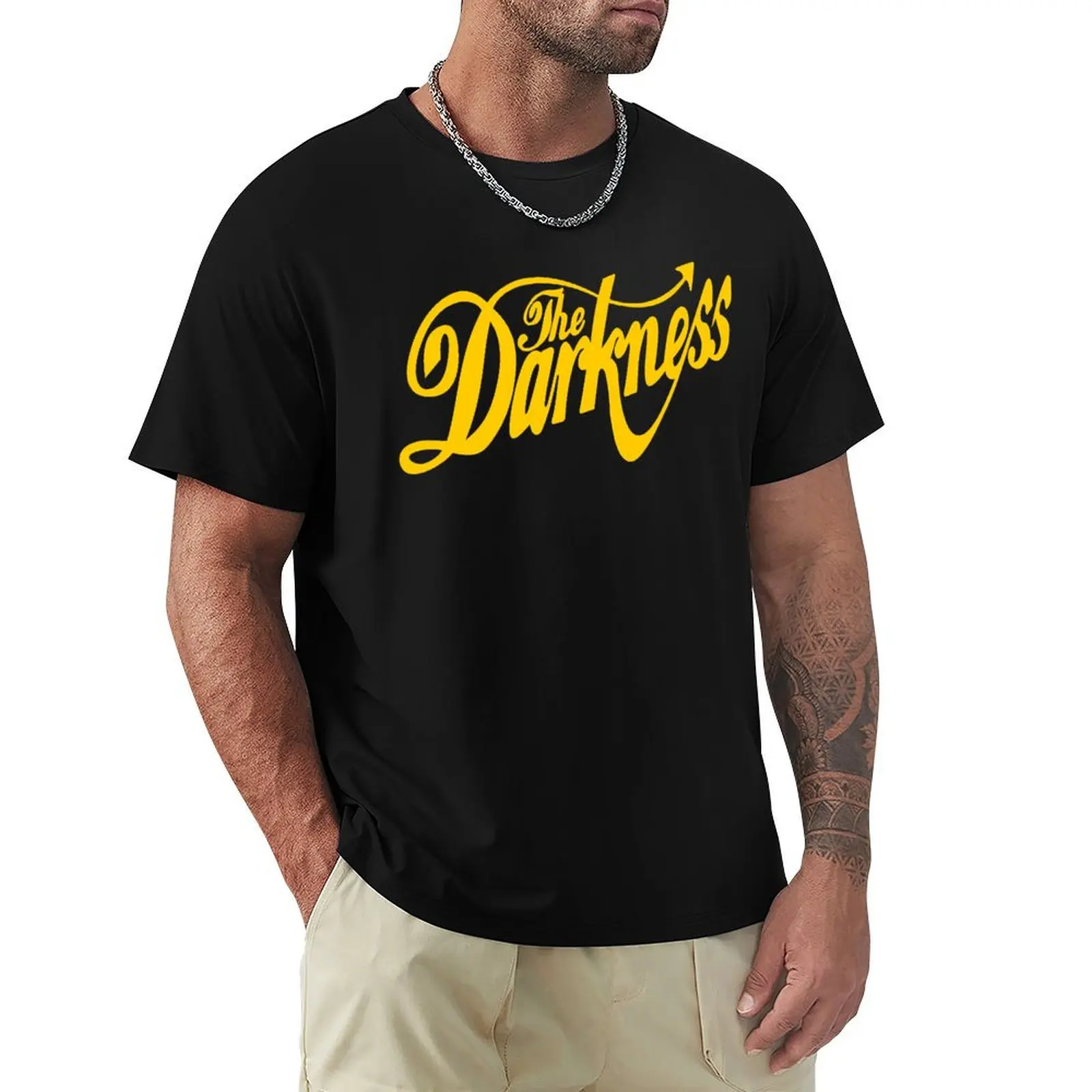

Best seller the darkness band merchandise T-Shirt Breathable Lightweight Summer Top
