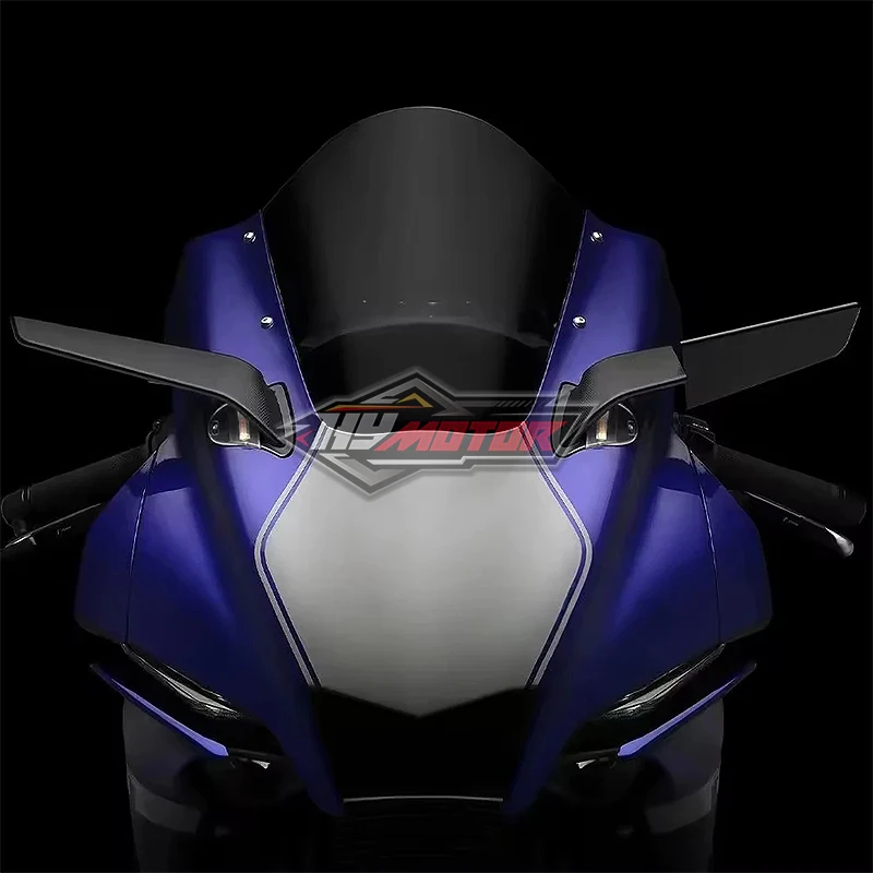 

New Motorcycle Side Mirrors Adjustable Rotating Wind Wing With LED Light Mirror For Yamaha YZF R1 R1M 2020 - 2025 2022 2023 2024