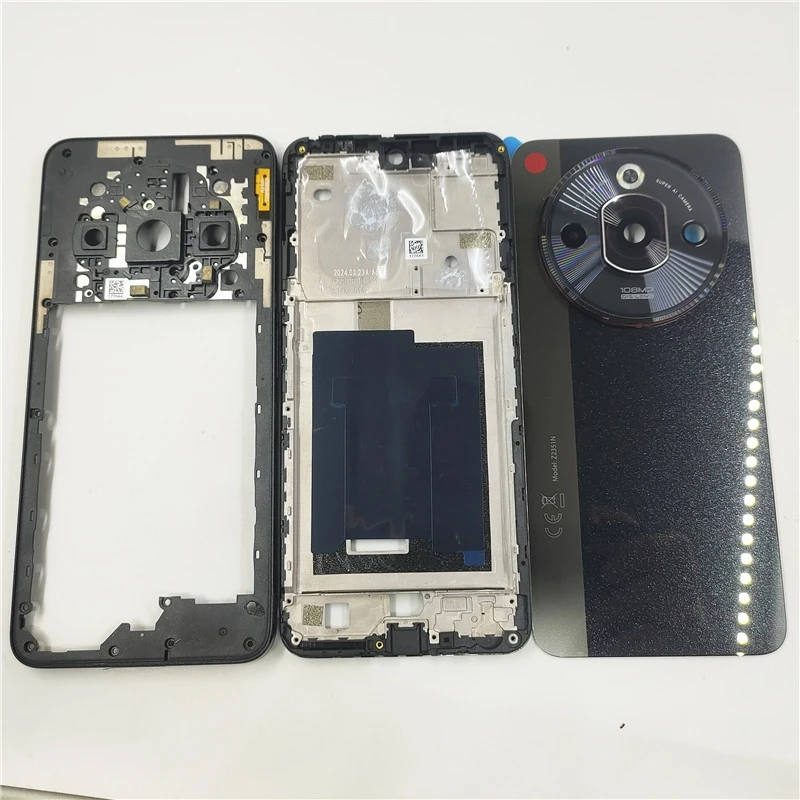 Battery Back Cover Rear Door Housing Case For ZTE Nubia Focus Pro Z2351N With Middle Frame Camera Lens Repair Parts